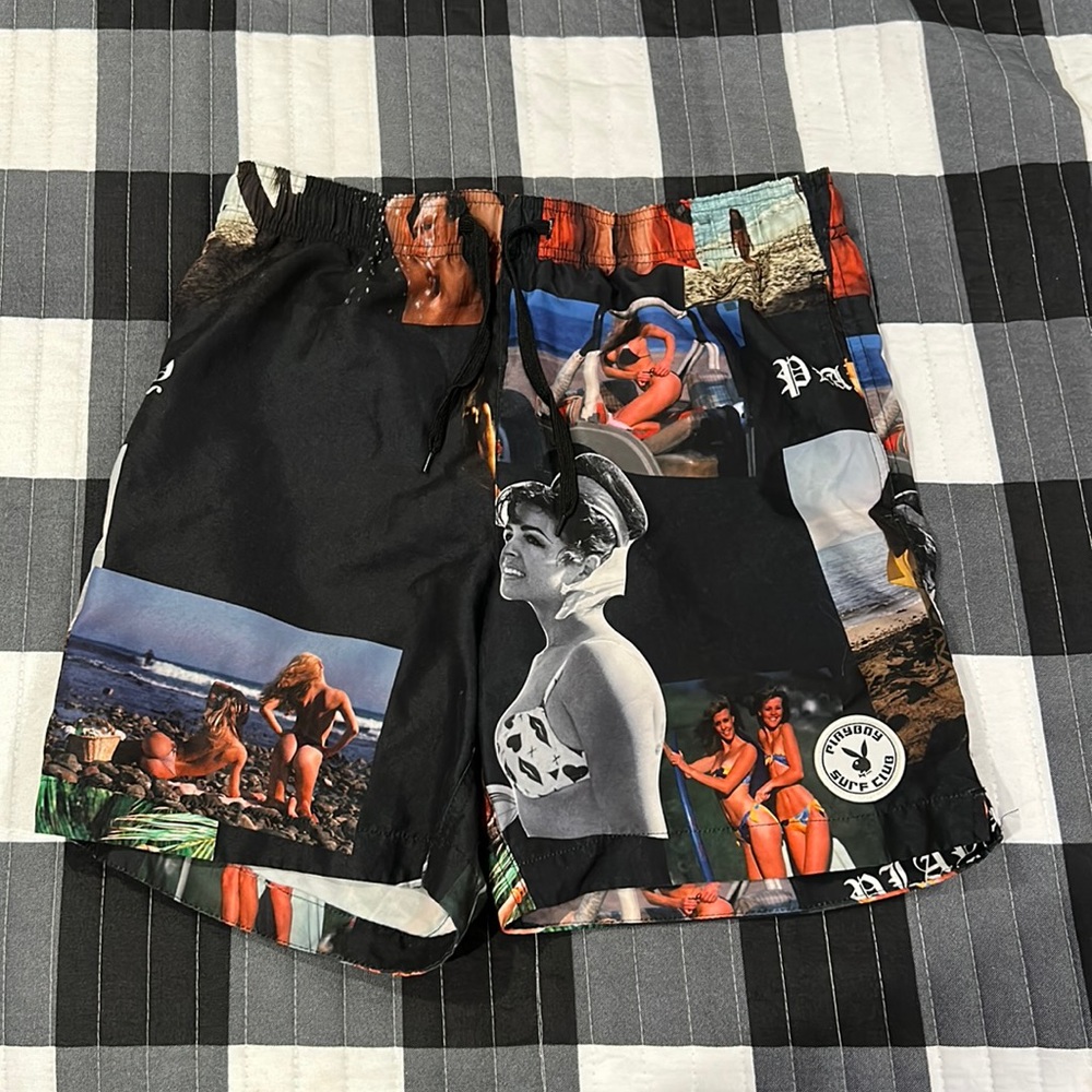 Playboy swim trunks